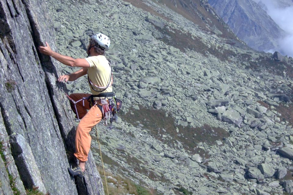 Graniet in Zwitserland voor klimmers